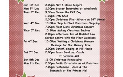 Woodlands Christmas Programme Highlights 2019!