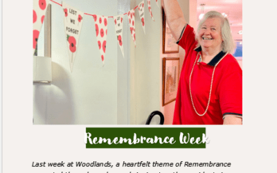 Remembrance Week at Woodlands