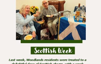 Scottish Week at Woodlands