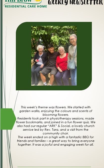 Flower Show Week at Hill Brow